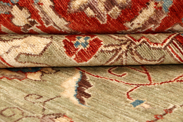 Dark Khaki Ziegler 8' 3 x 9' 5 - No. 64697 - ALRUG Rug Store