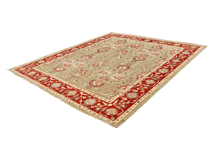 Dark Khaki Ziegler 8' 3 x 9' 5 - No. 64697 - ALRUG Rug Store