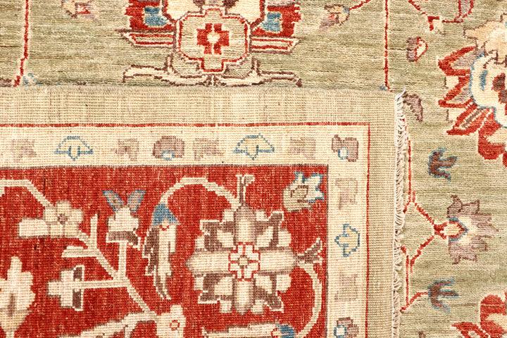 Dark Khaki Ziegler 8' 3 x 9' 5 - No. 64697 - ALRUG Rug Store