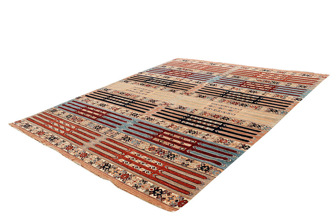 Multi Colored Oushak 8'  3" x 9'  10" - No. QA56271