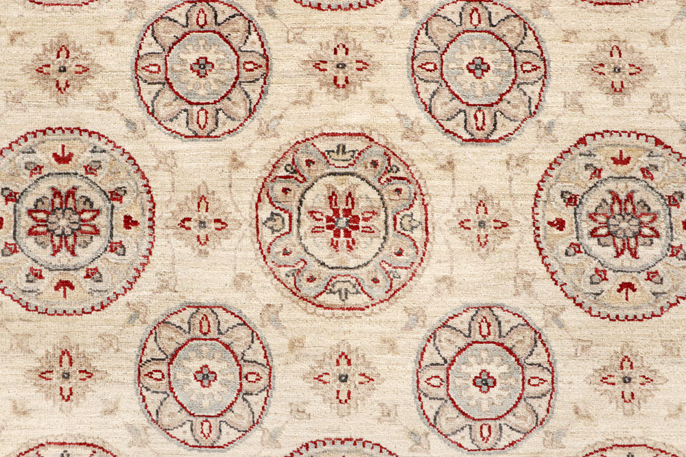 Blanched Almond Ziegler 7' 11 x 9' 9 - No. 64701 - ALRUG Rug Store