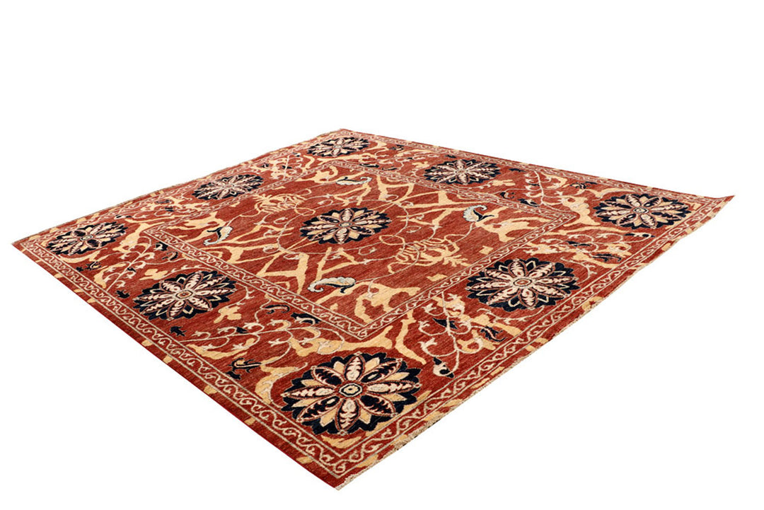 Sienna Oushak 8'  2" x 9'  8" - No. QA58197