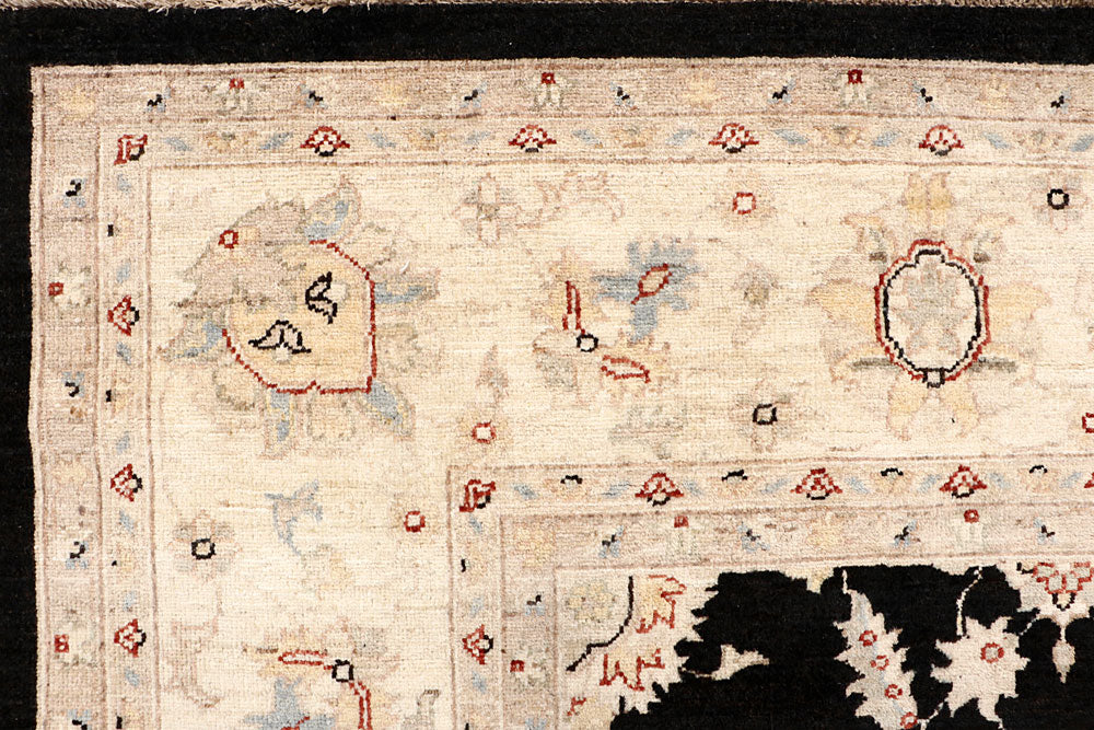 Black Ziegler 8' x 9' 11 - No. 64703 - ALRUG Rug Store