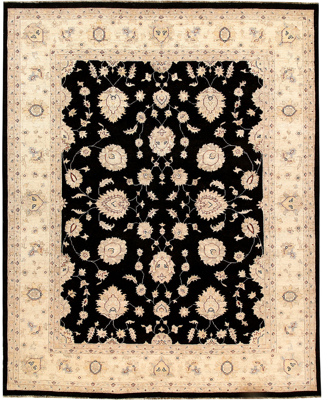 Black Ziegler 8' x 9' 11 - No. 64703 - ALRUG Rug Store