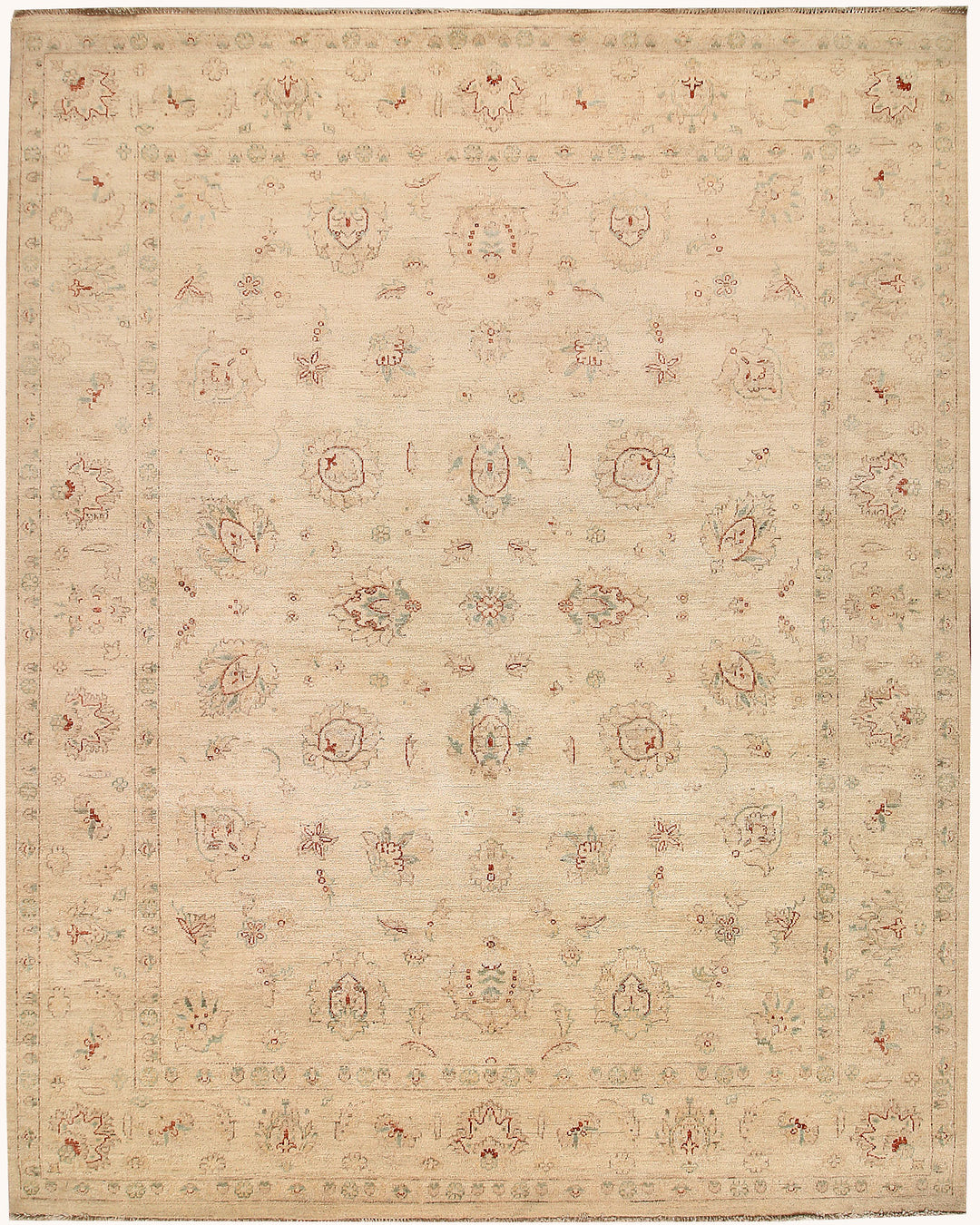 Blanched Almond Ziegler 7' 11 x 9' 11 - No. 64708 - ALRUG Rug Store