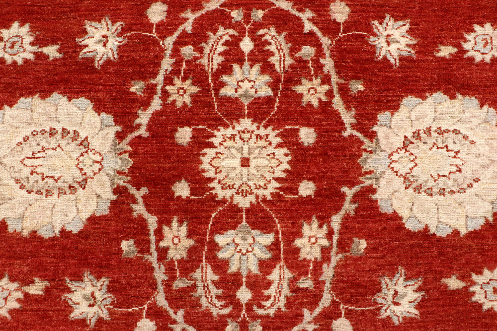 Dark Red Ziegler 7' 10 x 9' 10 - No. 64711 - ALRUG Rug Store