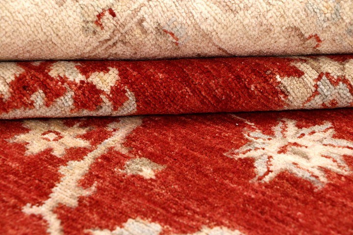 Dark Red Ziegler 7' 10 x 9' 10 - No. 64711 - ALRUG Rug Store