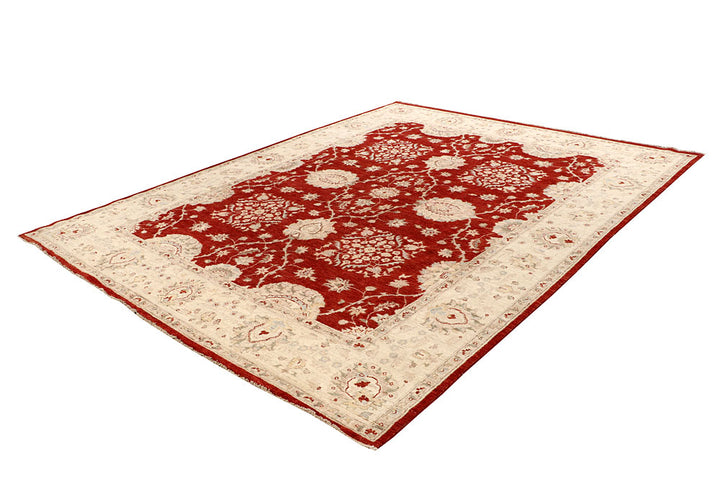 Dark Red Ziegler 7' 10 x 9' 10 - No. 64711 - ALRUG Rug Store