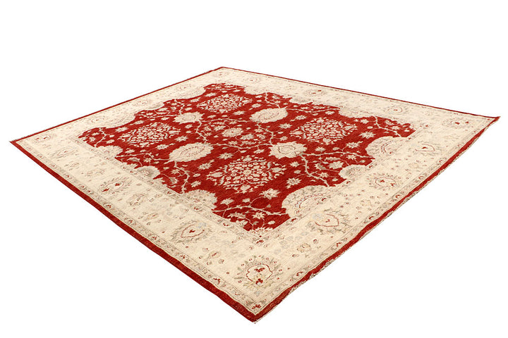 Dark Red Ziegler 7' 10 x 9' 10 - No. 64711 - ALRUG Rug Store