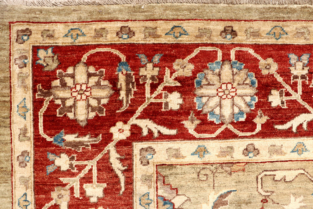 Tan Ziegler 8' 3 x 9' 7 - No. 64713 - ALRUG Rug Store