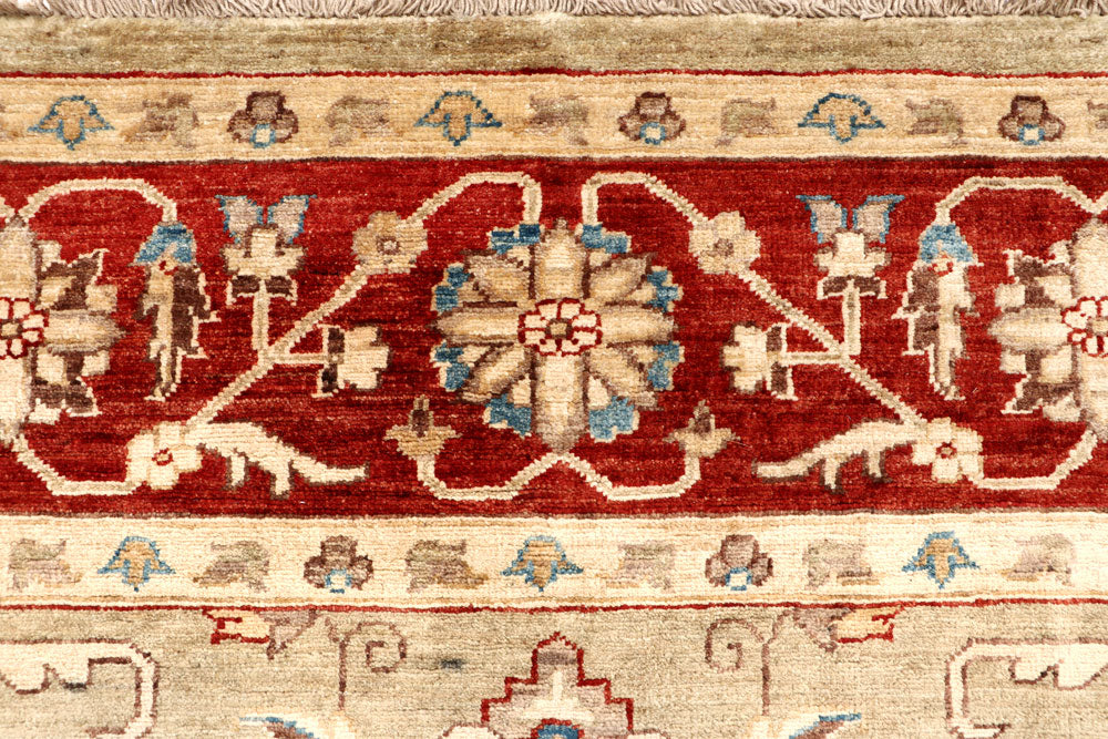 Tan Ziegler 8' 3 x 9' 7 - No. 64713 - ALRUG Rug Store