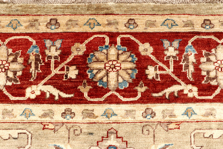 Tan Ziegler 8' 3 x 9' 7 - No. 64713 - ALRUG Rug Store