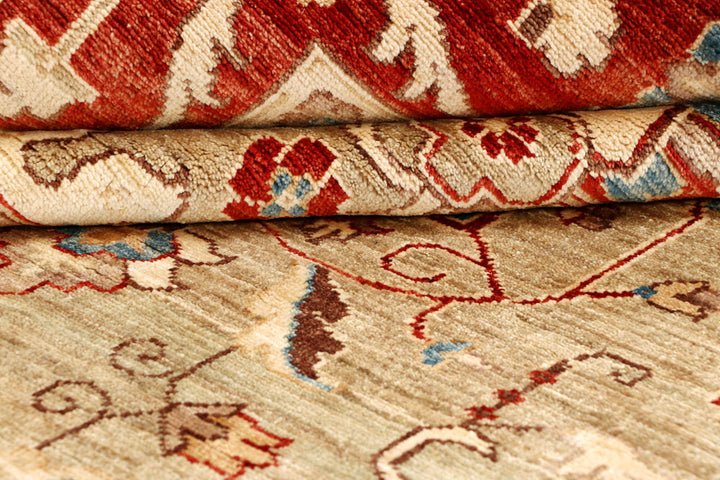 Tan Ziegler 8' 3 x 9' 7 - No. 64713 - ALRUG Rug Store