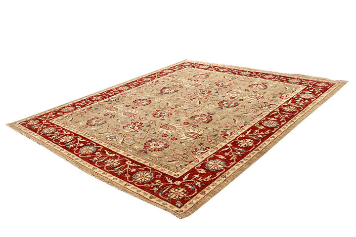 Tan Ziegler 8' 3 x 9' 7 - No. 64713 - ALRUG Rug Store