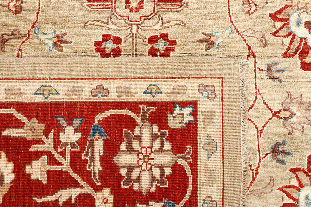 Tan Ziegler 8' 3 x 9' 7 - No. 64713 - ALRUG Rug Store