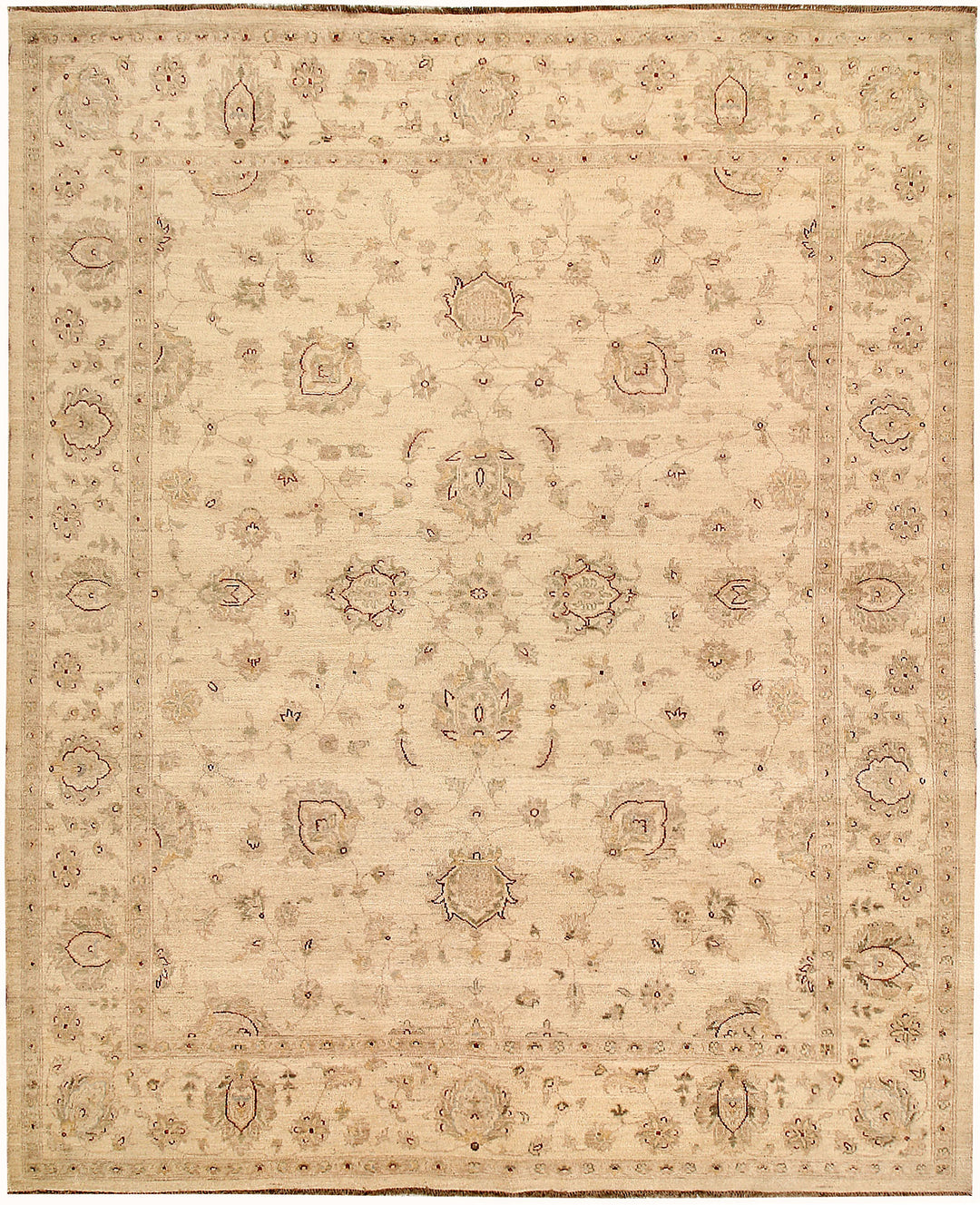 Blanched Almond Ziegler 8' x 9' 9 - No. 64715 - ALRUG Rug Store