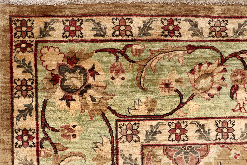 Dark Goldenrod Ziegler 8' 2 x 9' 11 - No. 64718 - ALRUG Rug Store