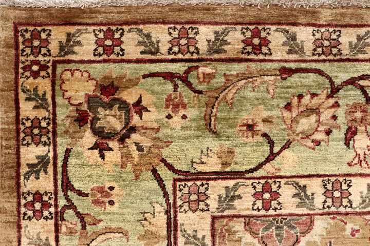 Dark Goldenrod Ziegler 8' 2 x 9' 11 - No. 64718 - ALRUG Rug Store