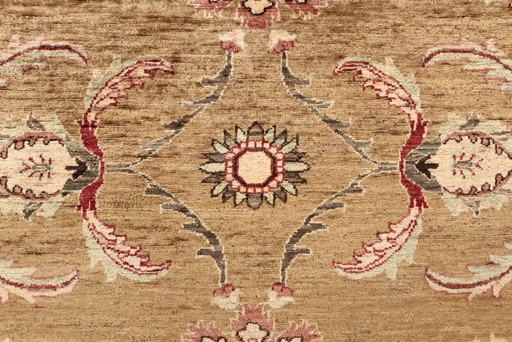 Dark Goldenrod Ziegler 8' 2 x 9' 11 - No. 64718 - ALRUG Rug Store