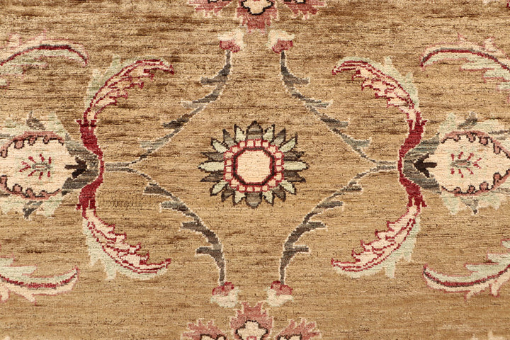 Dark Goldenrod Ziegler 8' 2 x 9' 11 - No. 64718 - ALRUG Rug Store