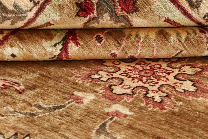 Dark Goldenrod Ziegler 8' 2 x 9' 11 - No. 64718 - ALRUG Rug Store