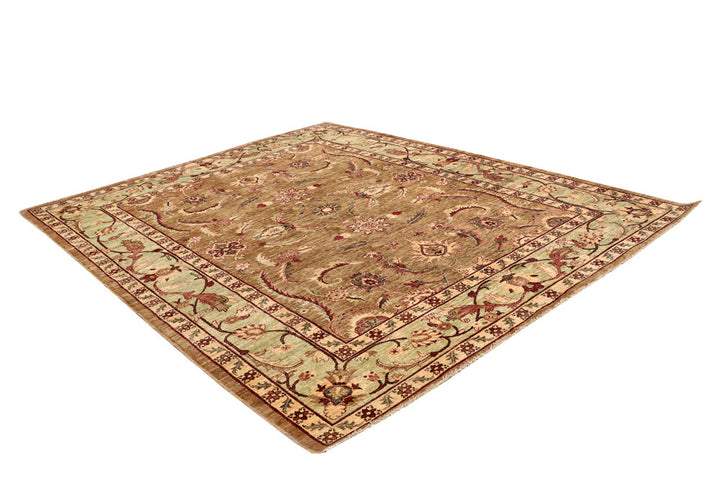 Dark Goldenrod Ziegler 8' 2 x 9' 11 - No. 64718 - ALRUG Rug Store