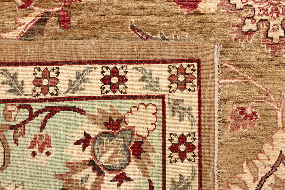 Dark Goldenrod Ziegler 8' 2 x 9' 11 - No. 64718 - ALRUG Rug Store