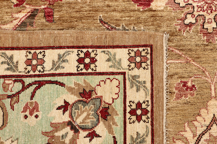 Dark Goldenrod Ziegler 8' 2 x 9' 11 - No. 64718 - ALRUG Rug Store