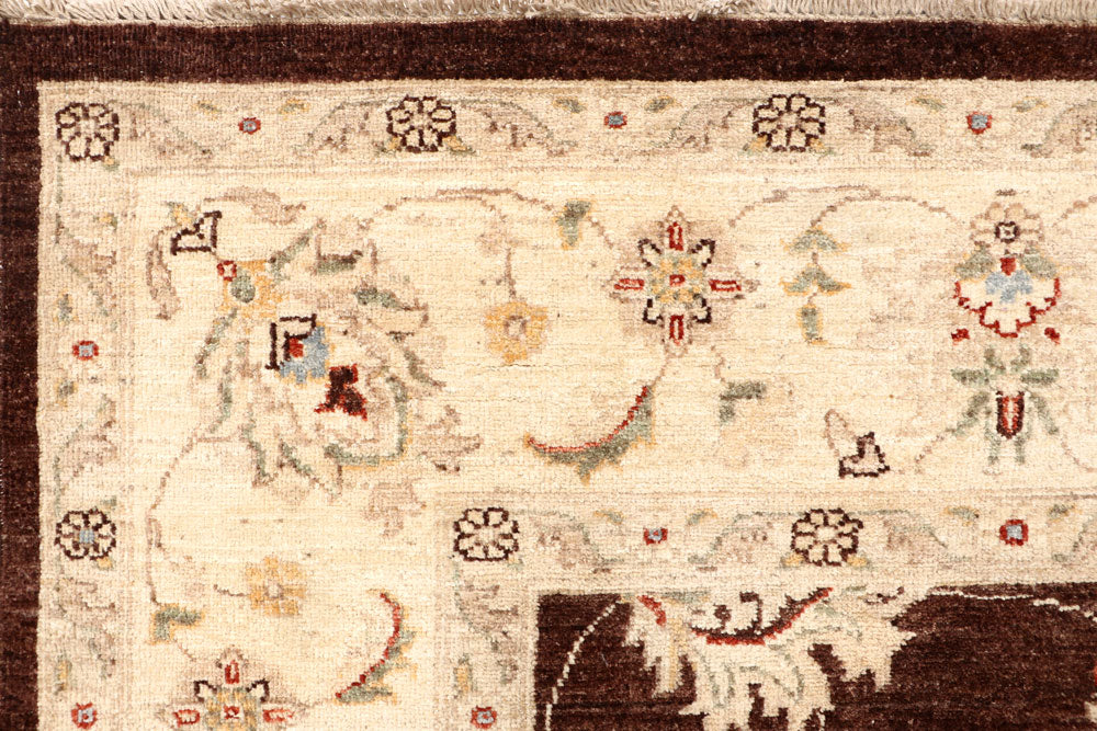 Saddle Brown Ziegler 7' 10 x 9' 9 - No. 64719 - ALRUG Rug Store