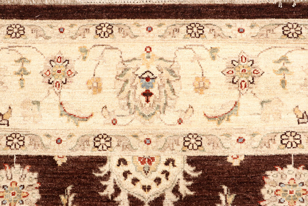 Saddle Brown Ziegler 7' 10 x 9' 9 - No. 64719 - ALRUG Rug Store