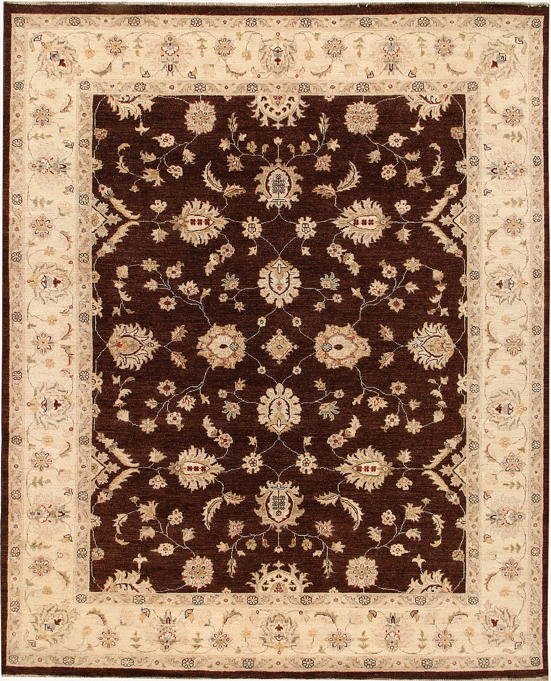 Saddle Brown Ziegler 7' 10 x 9' 9 - No. 64719 - ALRUG Rug Store