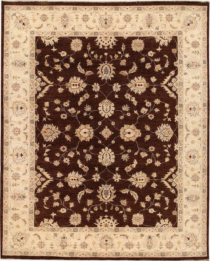 Saddle Brown Ziegler 7'  10" x 9'  9" - No. QA47952