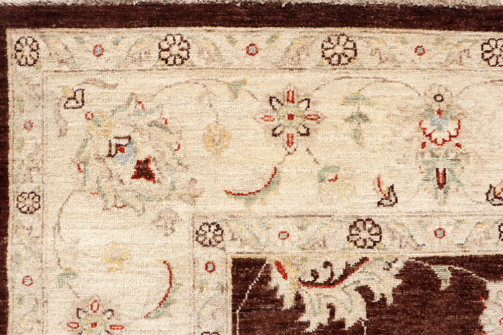 Saddle Brown Ziegler 7' 10 x 9' 11 - No. 64721 - ALRUG Rug Store