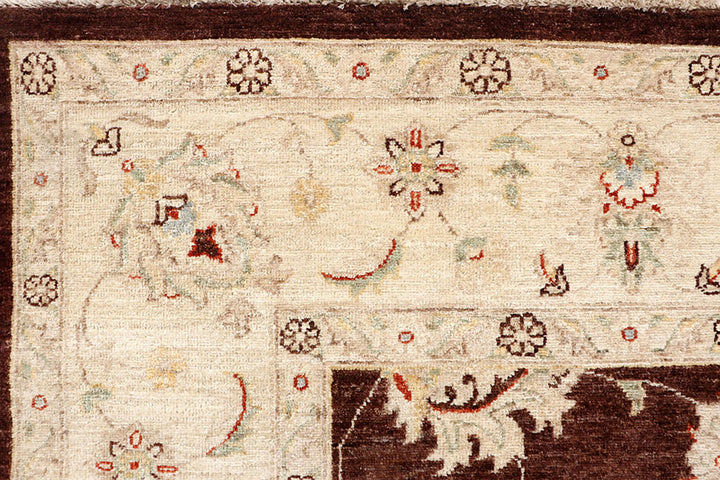 Saddle Brown Ziegler 7'  10" x 9'  11" - No. QA90461