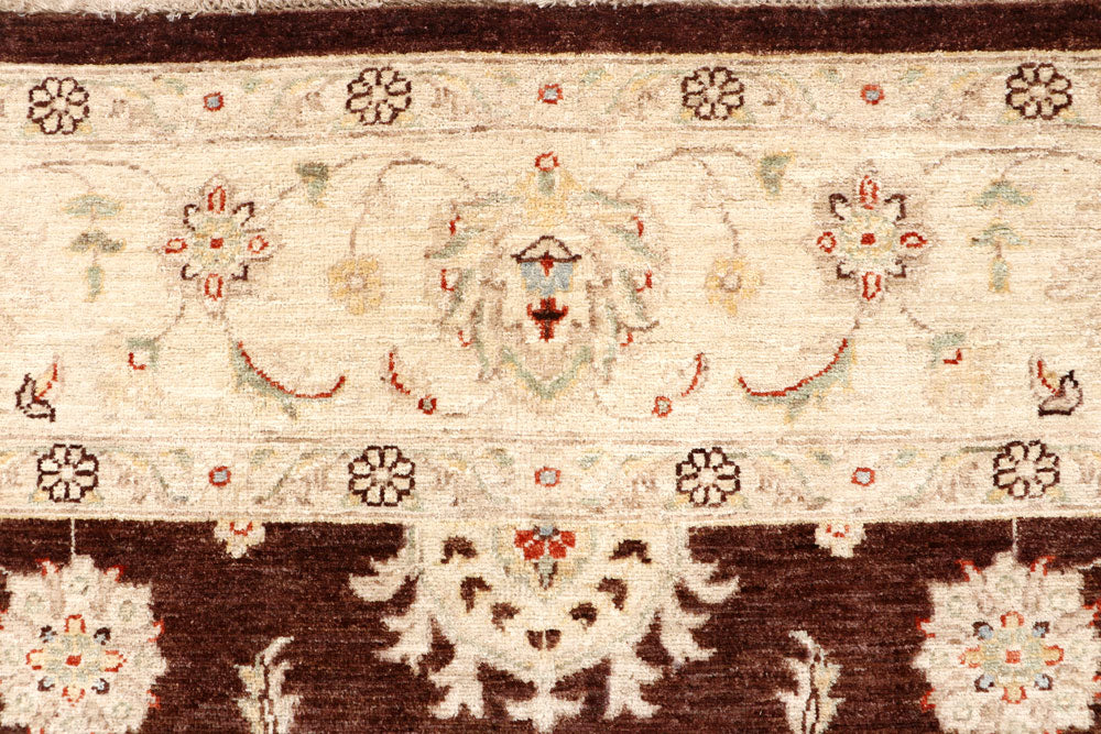 Saddle Brown Ziegler 7' 10 x 9' 11 - No. 64721 - ALRUG Rug Store