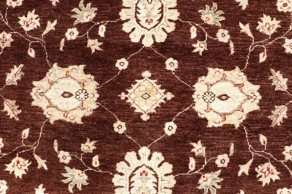 Saddle Brown Ziegler 7' 10 x 9' 11 - No. 64721 - ALRUG Rug Store