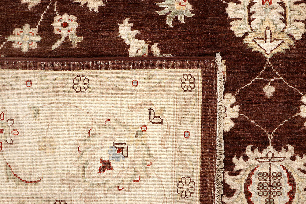 Saddle Brown Ziegler 7' 10 x 9' 11 - No. 64721 - ALRUG Rug Store