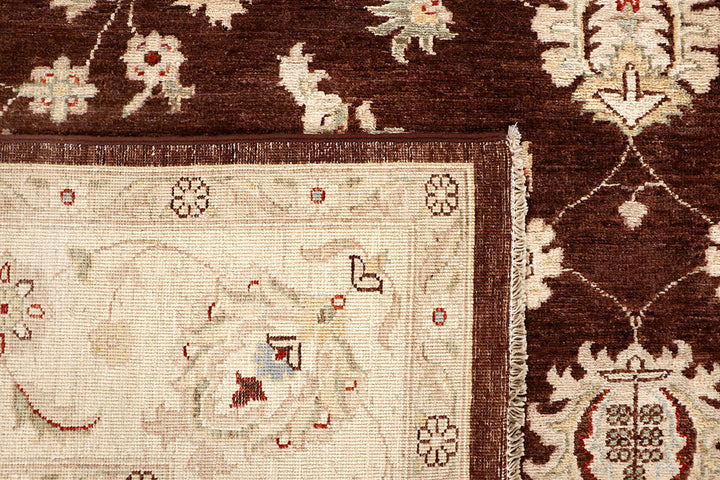 Saddle Brown Ziegler 7' 10 x 9' 11 - No. 64721 - ALRUG Rug Store