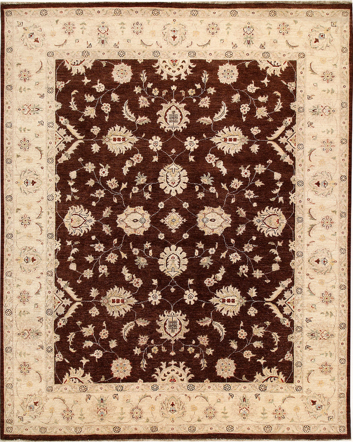 Saddle Brown Ziegler 7'  10" x 9'  11" - No. QA90461