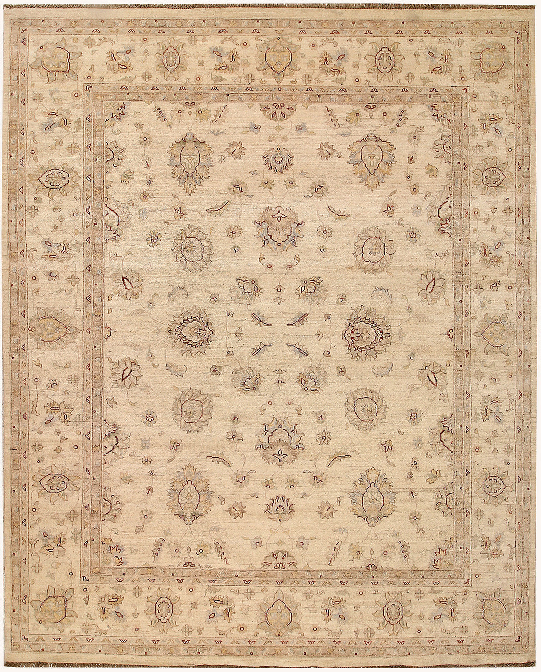Blanched Almond Ziegler 7' 10 x 9' 7 - No. 64722 - ALRUG Rug Store
