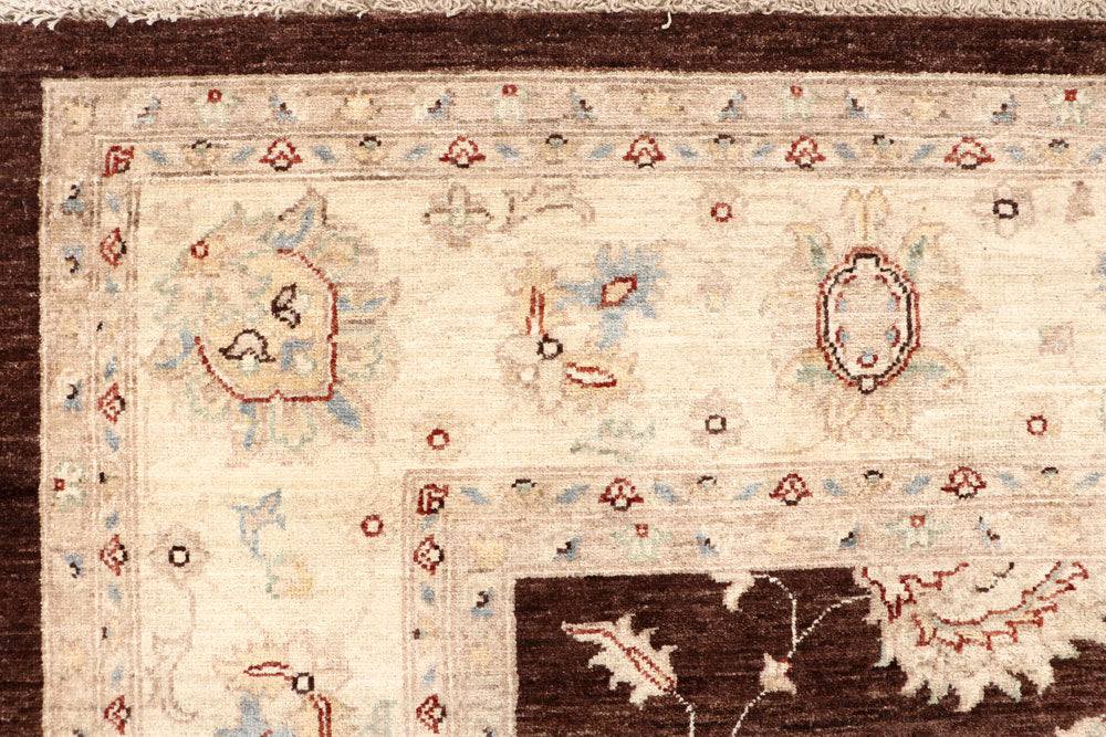 Saddle Brown Ziegler 7' 11 x 9' 11 - No. 64723 - ALRUG Rug Store