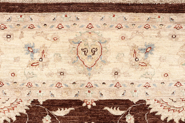 Saddle Brown Ziegler 7'  11" x 9'  11" - No. QA93811