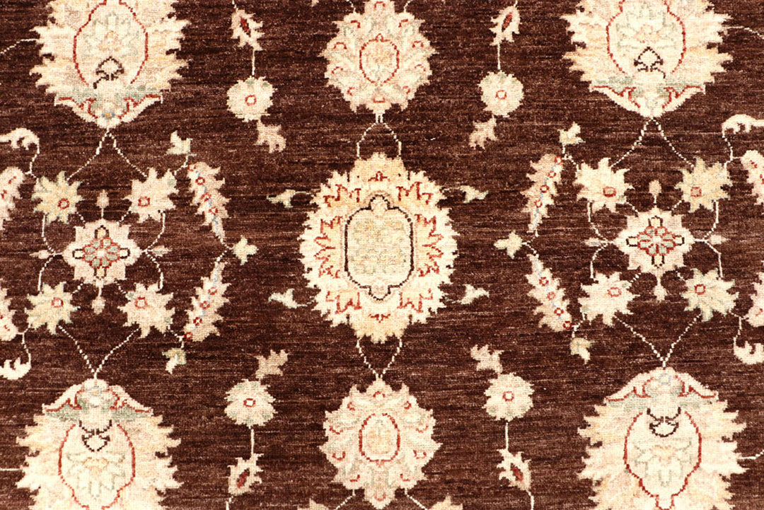 Saddle Brown Ziegler 7'  11" x 9'  11" - No. QA93811