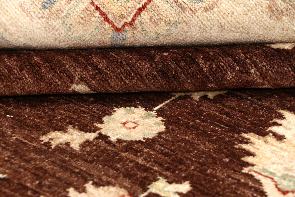 Saddle Brown Ziegler 7' 11 x 9' 11 - No. 64723 - ALRUG Rug Store