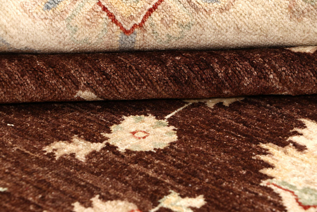 Saddle Brown Ziegler 7'  11" x 9'  11" - No. QA93811