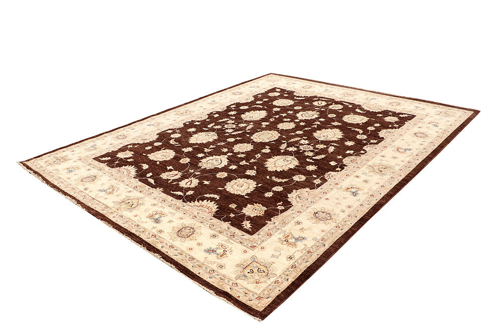 Saddle Brown Ziegler 7' 11 x 9' 11 - No. 64723 - ALRUG Rug Store