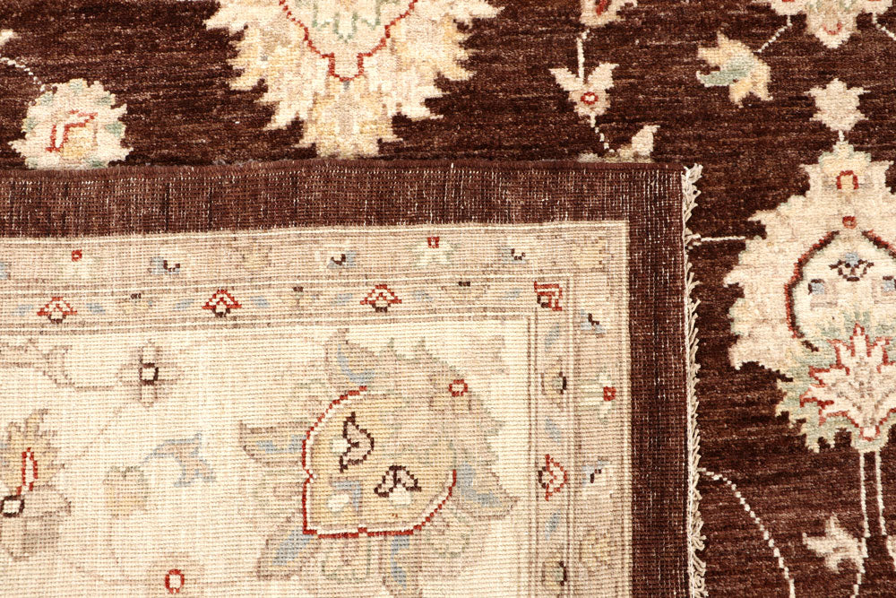 Saddle Brown Ziegler 7' 11 x 9' 11 - No. 64723 - ALRUG Rug Store