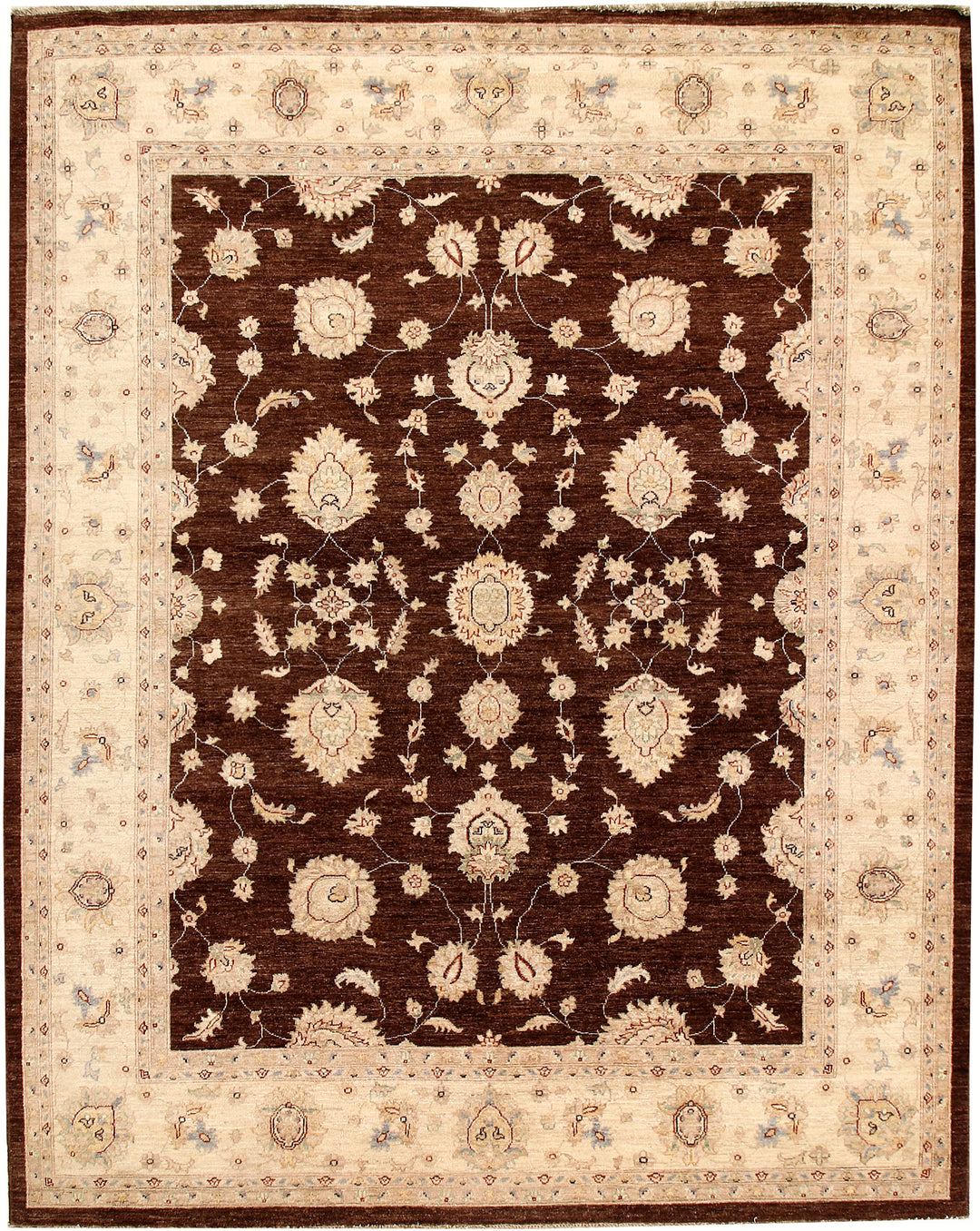 Saddle Brown Ziegler 7' 11 x 9' 11 - No. 64723 - ALRUG Rug Store