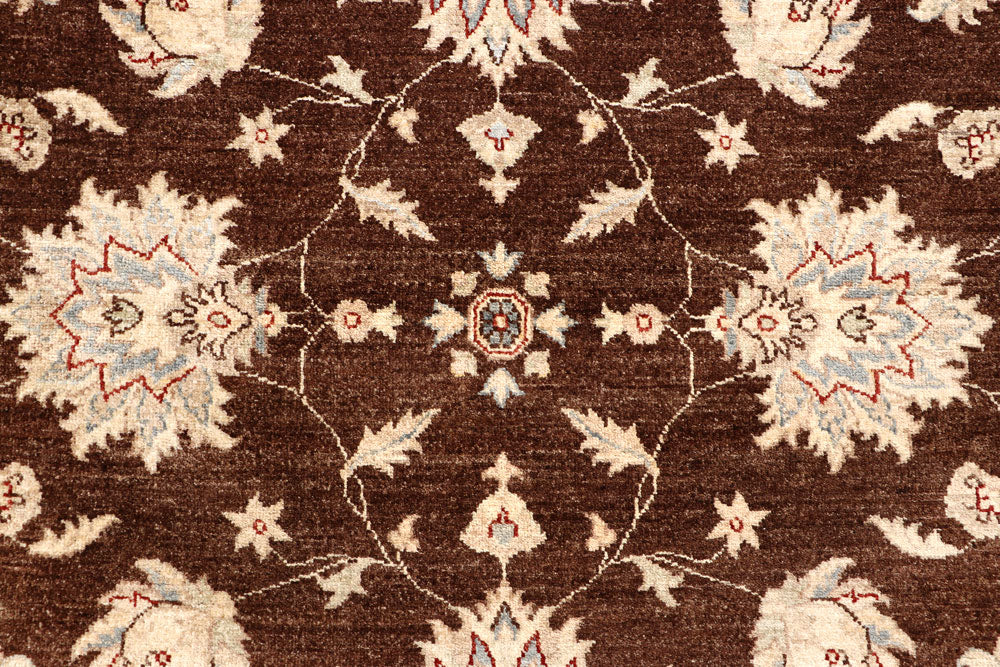 Saddle Brown Ziegler 8' 2 x 11' 6 - No. 64725 - ALRUG Rug Store