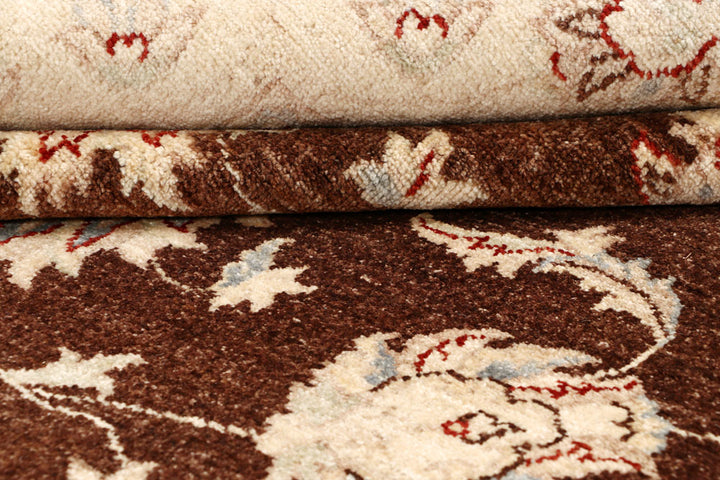 Saddle Brown Ziegler 8' 2 x 11' 6 - No. 64725 - ALRUG Rug Store